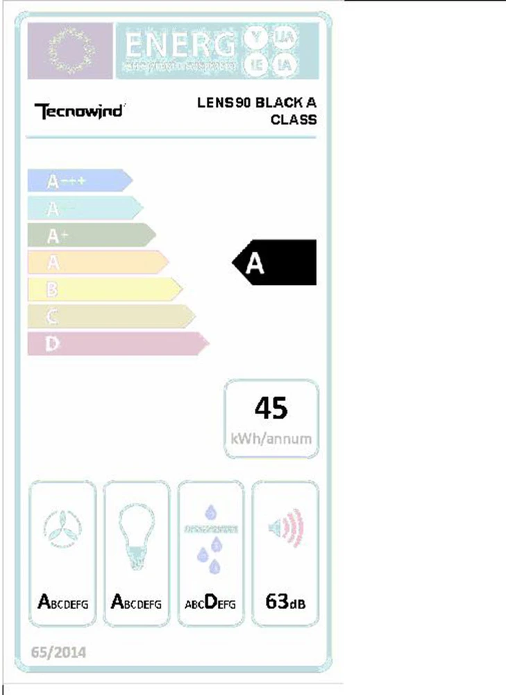 Gartraukis Tecnowind LENS 90 BL A CLASS