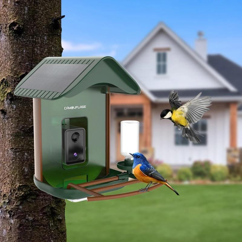 Camouflage Gamtos kamera EZ Birdfeed 1