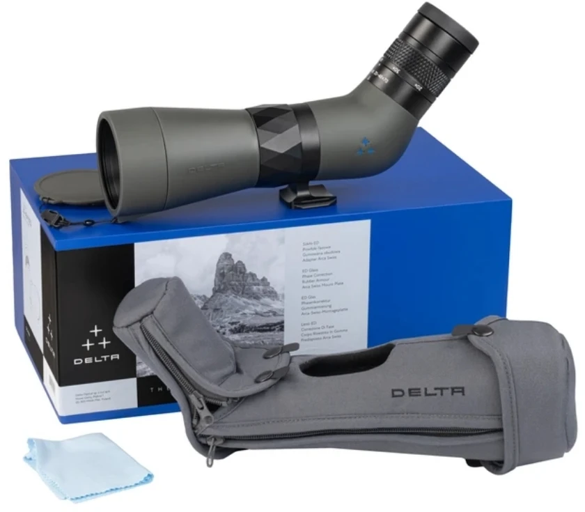 Žiūronai Deltaoptical Delta Titanium 70ED stebėjimo vamzdis
