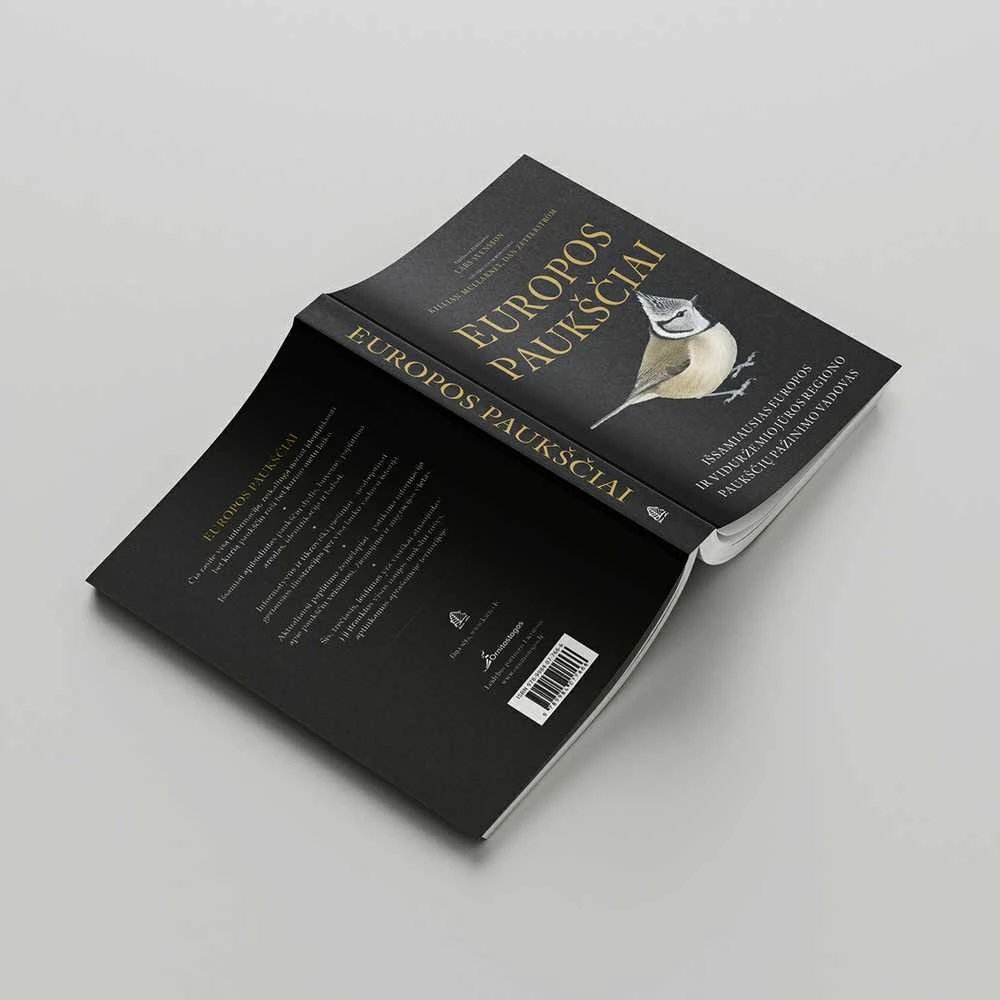 Ornitostogos Knyga Europos paukščių pažinimo vadovas: COLLINS BIRD GUIDE