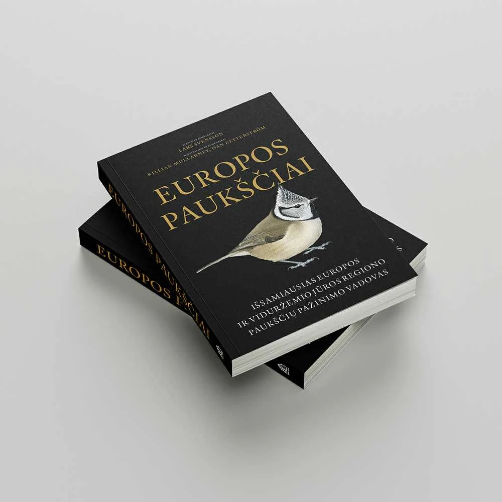 Ornitostogos Knyga Europos paukščių pažinimo vadovas: COLLINS BIRD GUIDE
