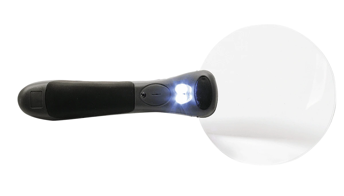 Konus Lux-90 didinimo stiklas su LED apšvietimu