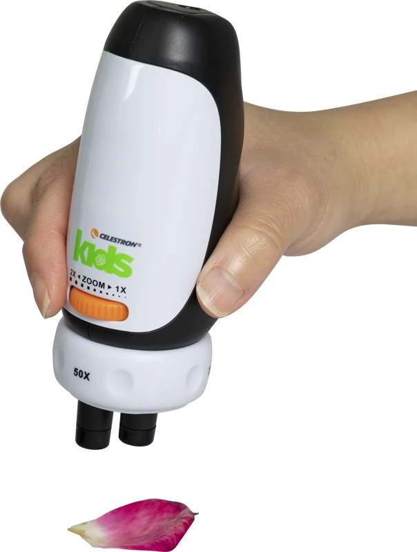 Mikroskopas vaikams Celestron su telefono adapteriu