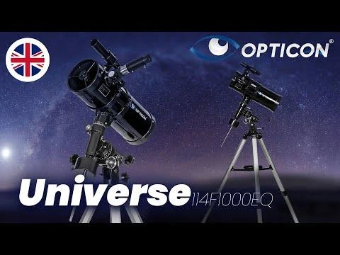 Teleskopas OPTICON Universe 114F1000EQ