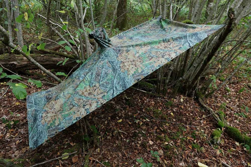 Tragopan Maskuojantis apsiaustas nuo lietaus V2