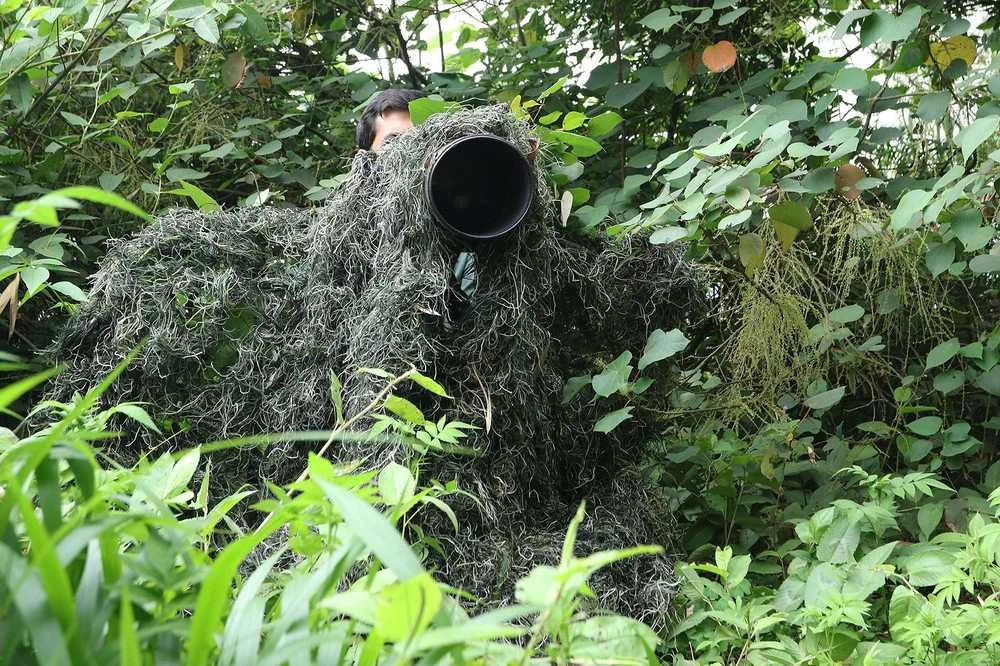 Tragopan Maskuotė tinklas Ghillie Khaki