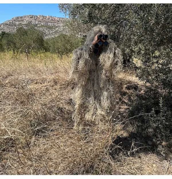 Tragopan Maskuotė Ghillie smėlio spalvos