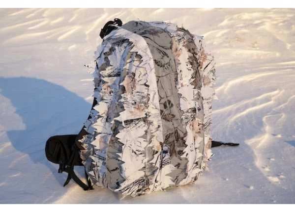 Tragopan Maskuotė kuprinei 3D sniegas