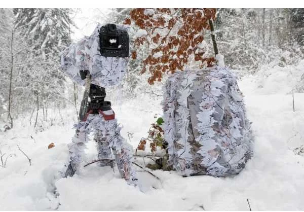 Tragopan Maskuotė kuprinei 3D sniegas