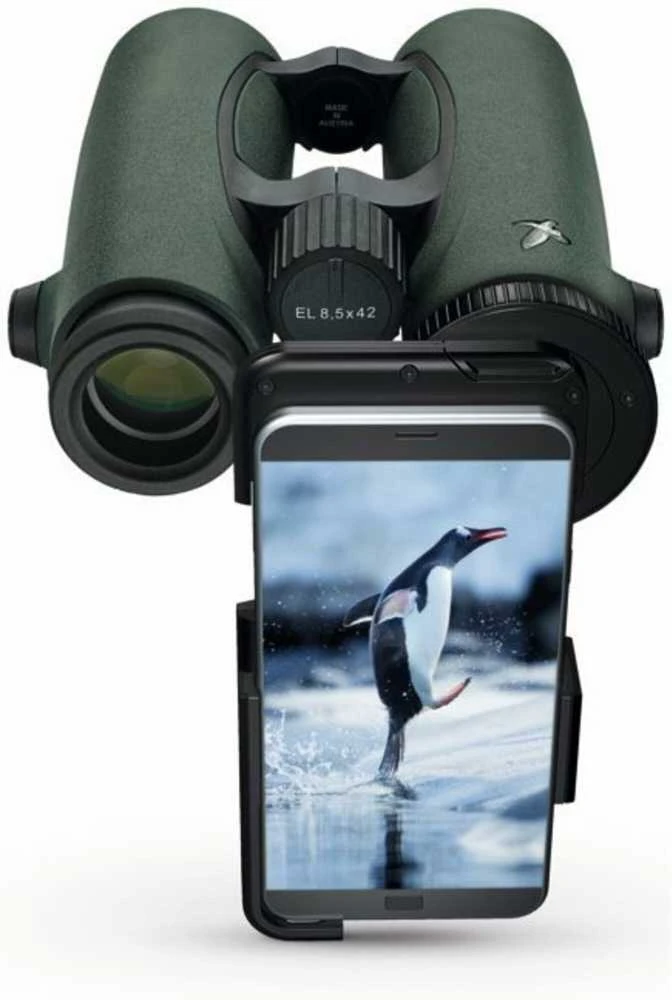 Universalus optikos fotografavimo adapteris Swarovski žiūronams