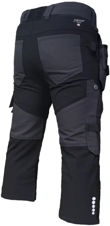 Bridžai PessoTitan125 (Spandex/Cordura),pilki