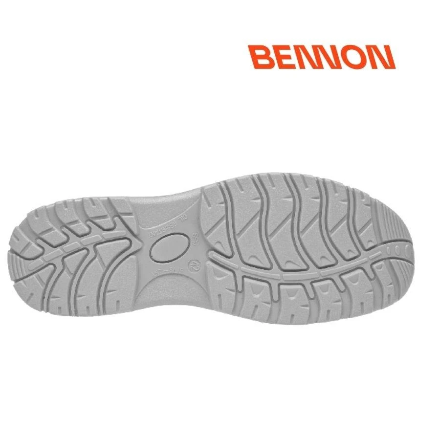 Darbiniai sandalai BENNON Bombis S1P ESD SRC, pilki