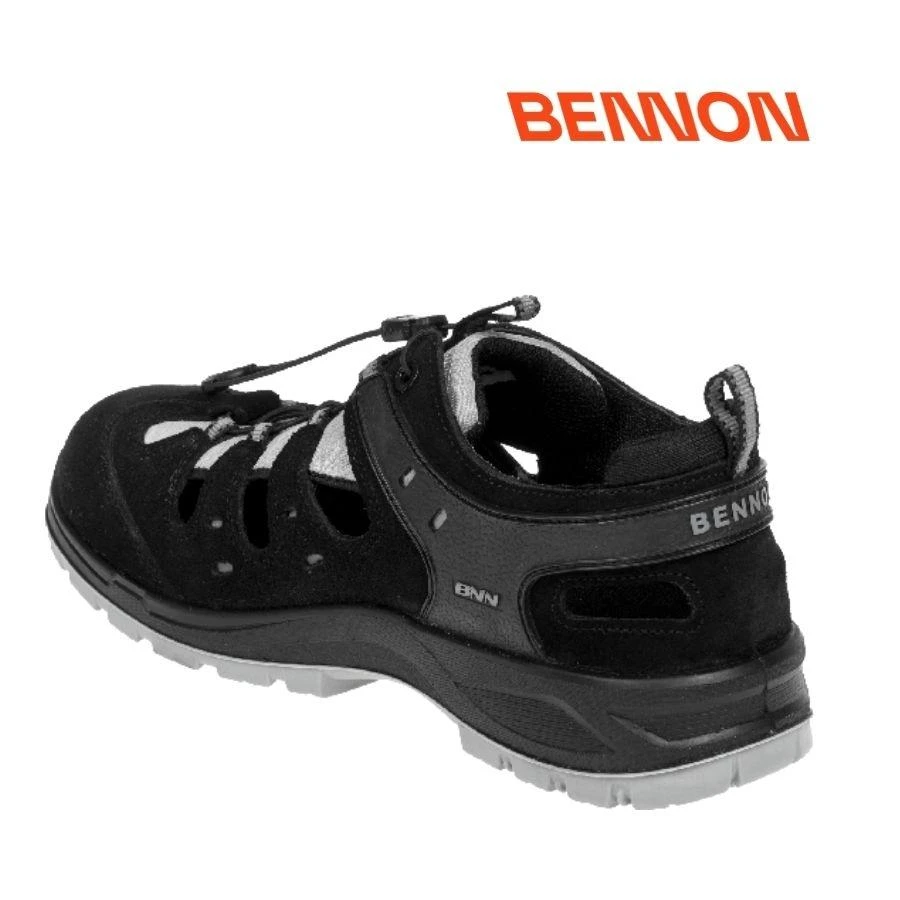 Darbiniai sandalai BENNON Bombis S1P ESD SRC, pilki