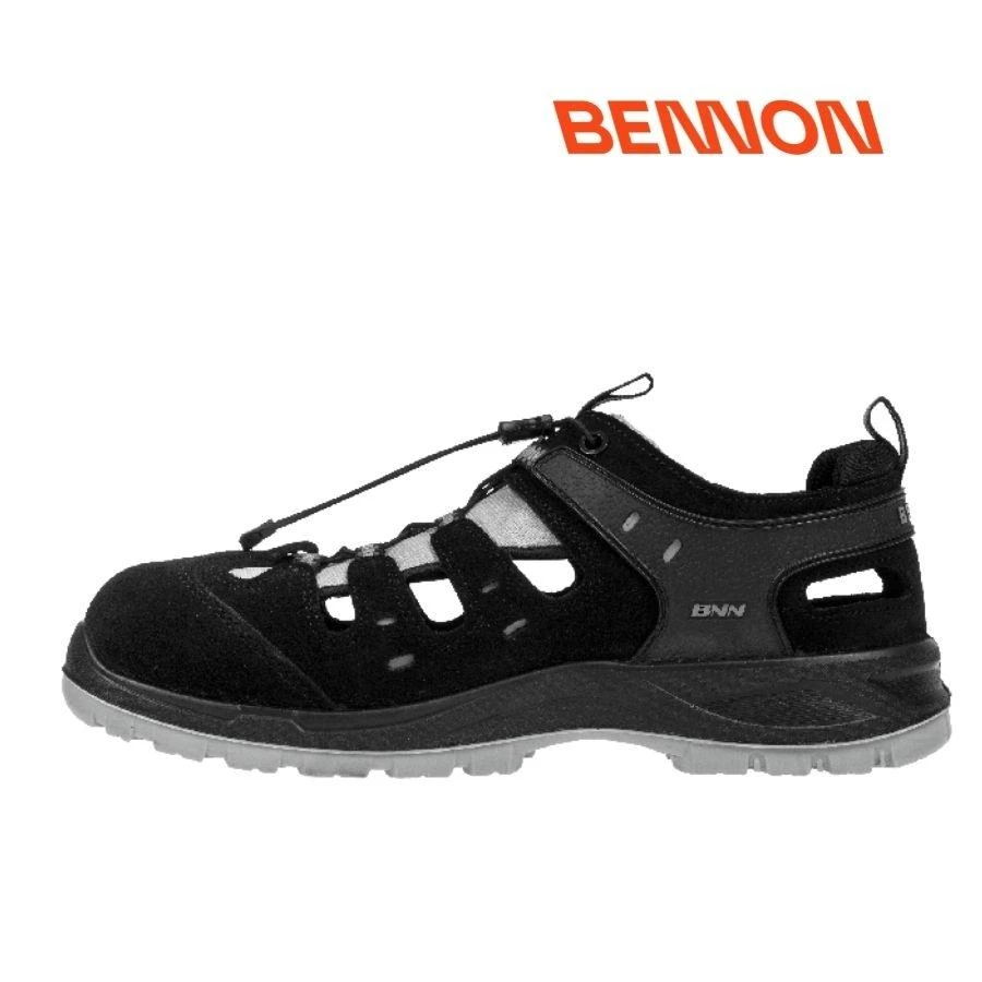 Darbiniai sandalai BENNON Bombis S1P ESD SRC, pilki