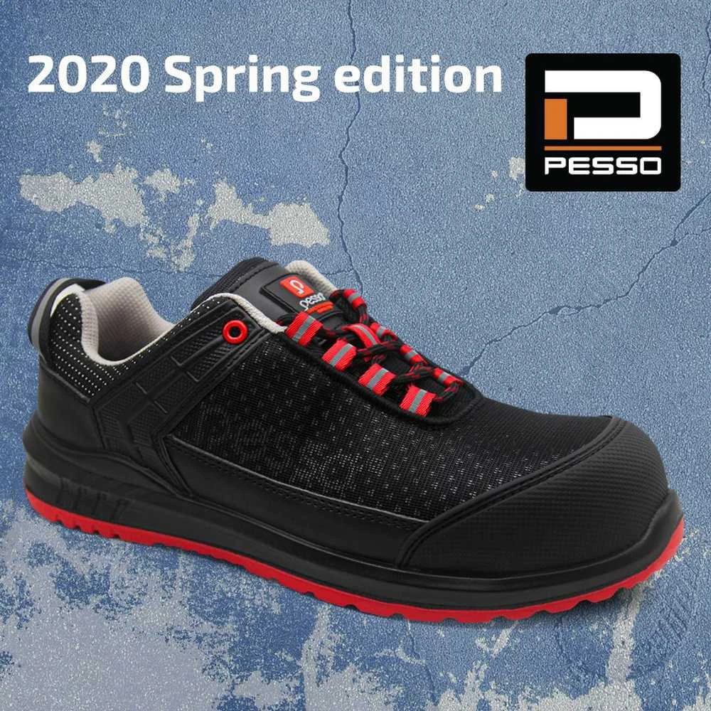 Darbo pusbačiai PESSO Galaxy S1P SRC Aliuminium /Kevlar