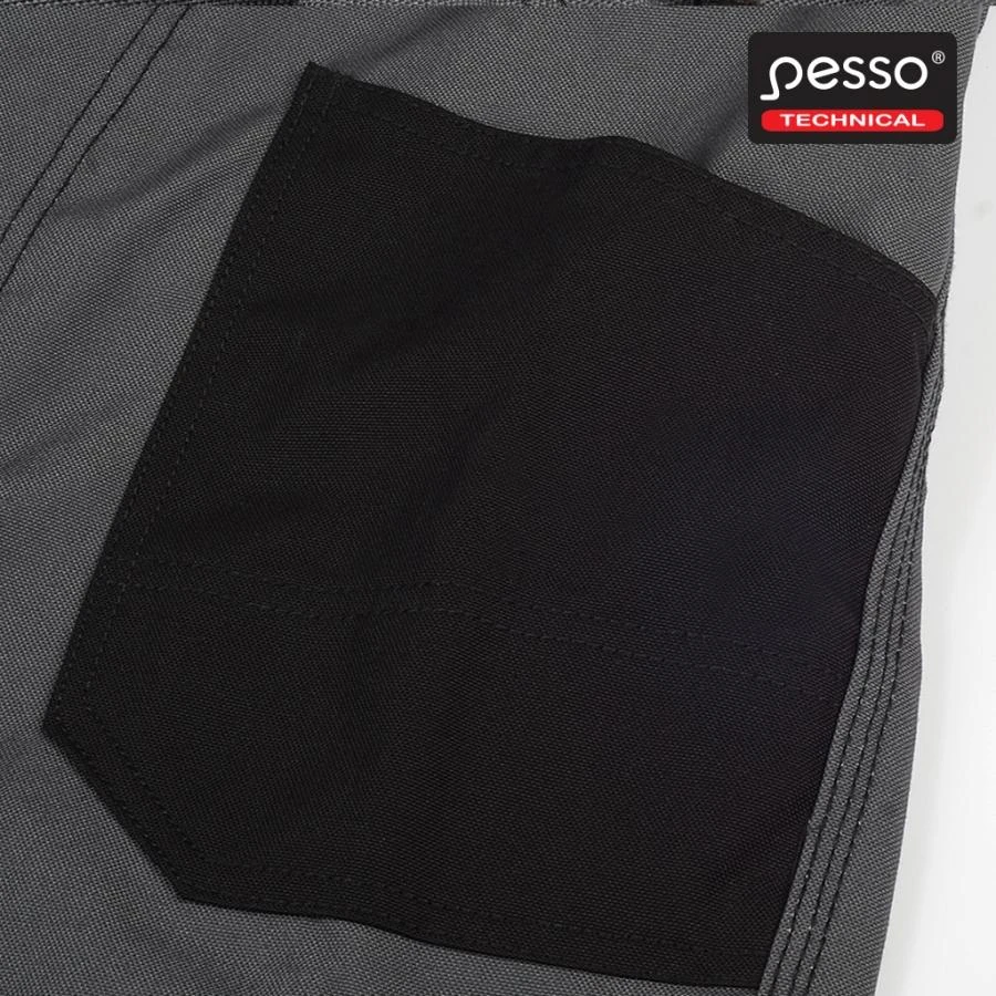Darbo puskombinezonis Pesso iš Canvas audinio( pilkas)