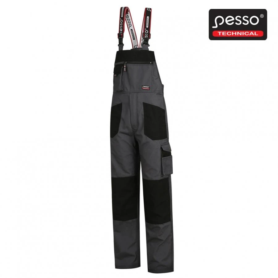 Darbo puskombinezonis Pesso iš Canvas audinio( pilkas)