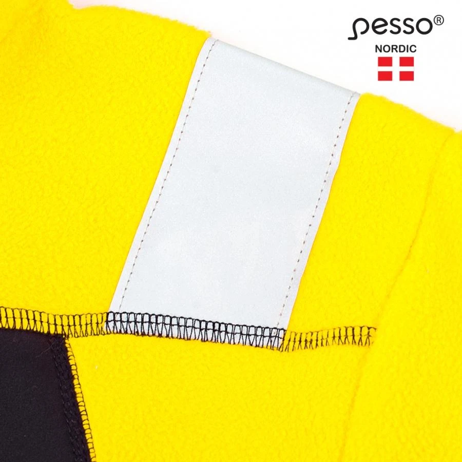 Džemperis Fleece Pesso geltonas/mėlynas