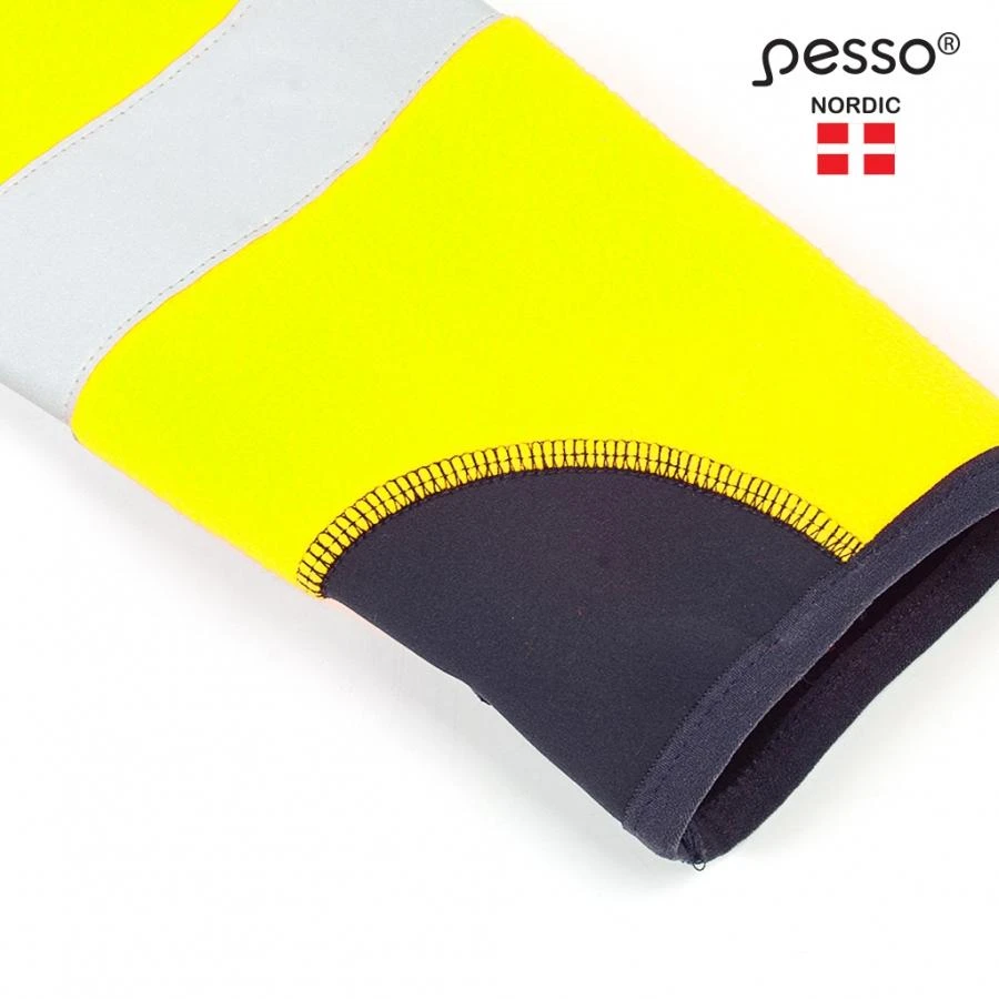 Džemperis Fleece Pesso geltonas/mėlynas