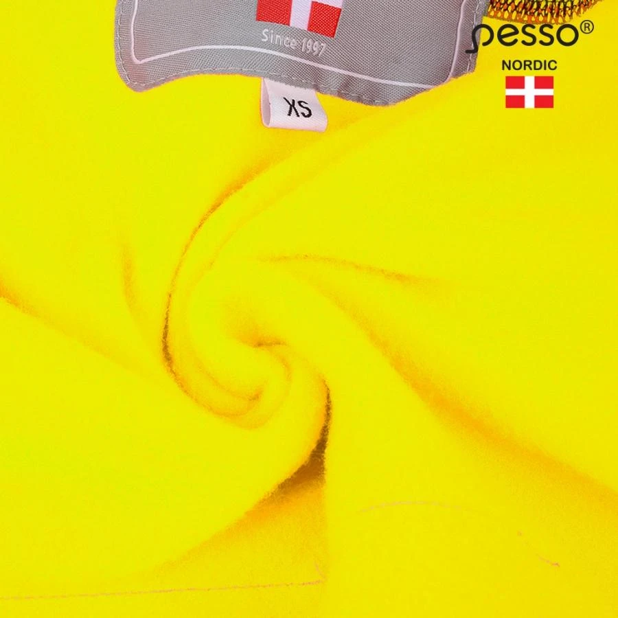 Džemperis Fleece Pesso geltonas/mėlynas
