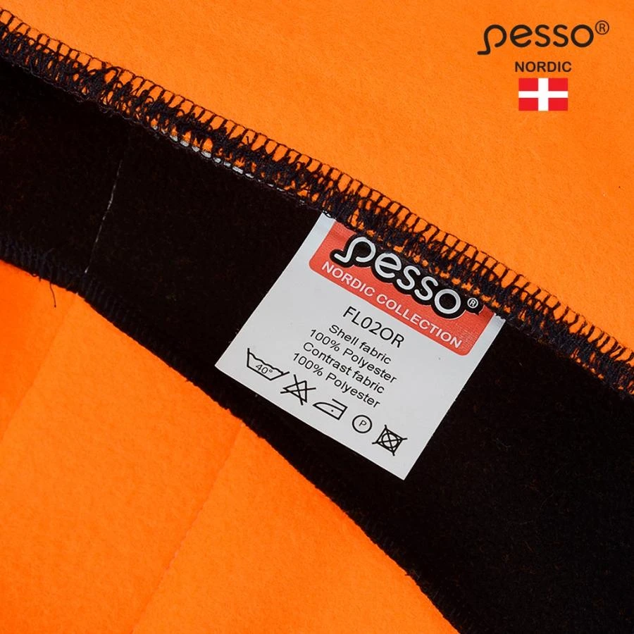 Džemperis Pesso Fleece oranžinis, mėlynas