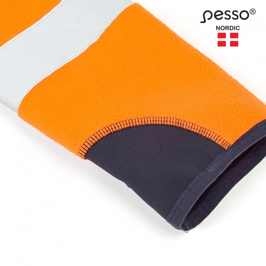 Džemperis Pesso Fleece oranžinis, mėlynas