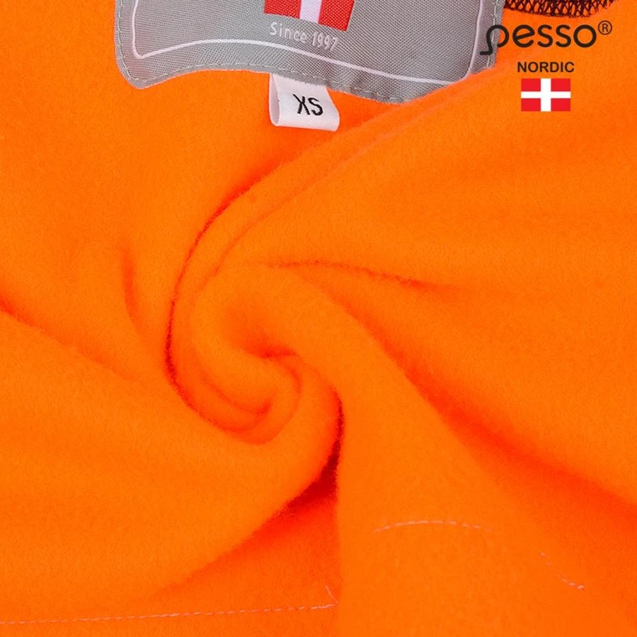Džemperis Pesso Fleece oranžinis, mėlynas