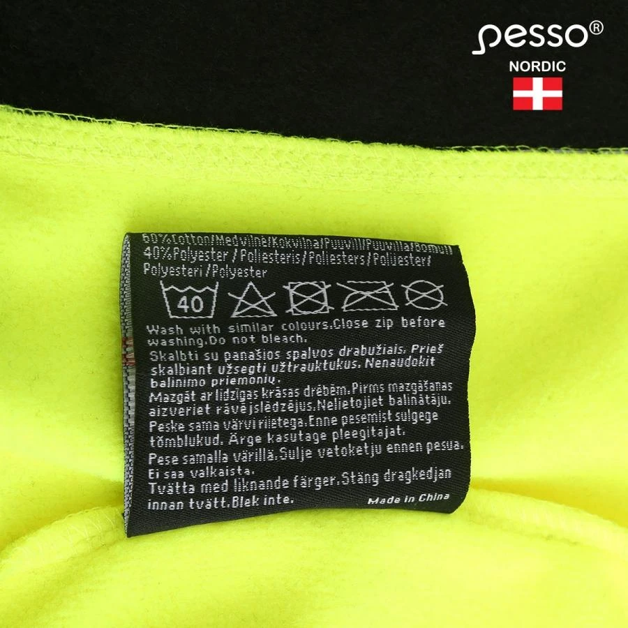 Džemperis Pesso JERSEY HV (geltonas/juodas)