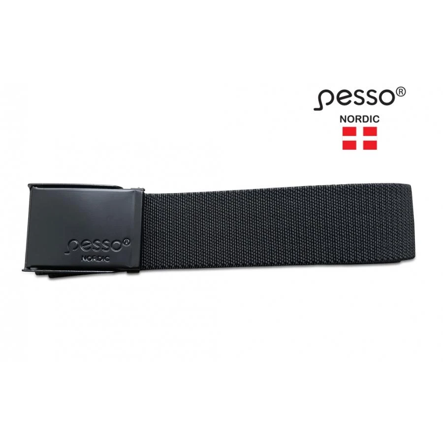 Tekstilinis diržas PESSO 120cm. ( juodas)