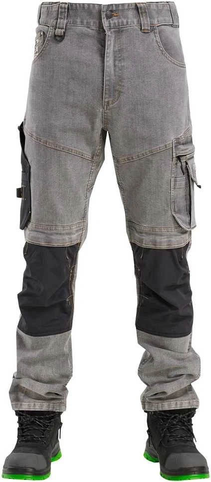 Kelnės Pesso džinsinio audinio DENIM 155, (pilkos )