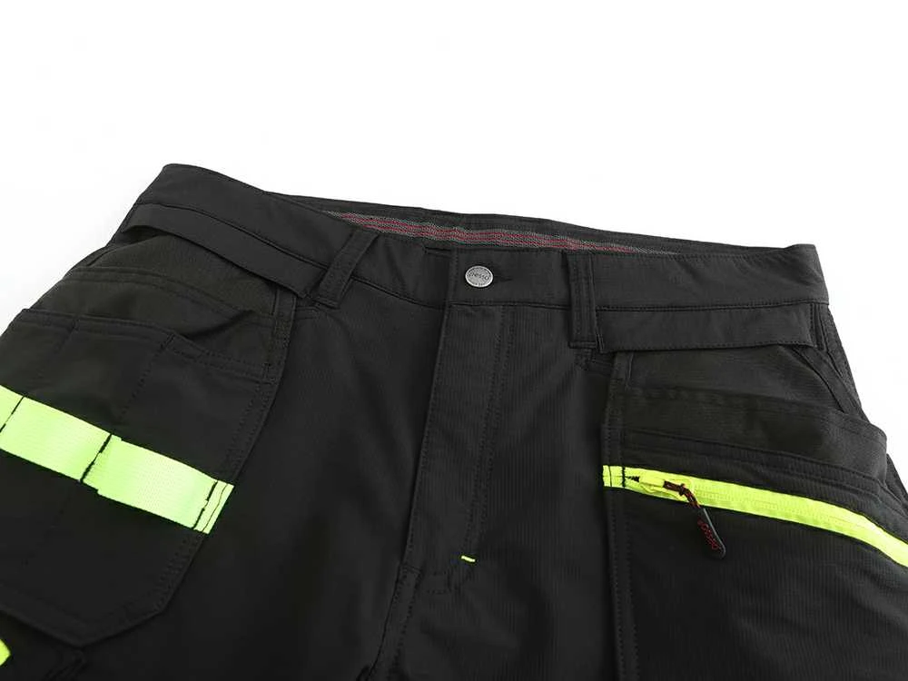 Kelnės Pesso JUPITER 175HVG Ripstop stretch (juoda/geltona)