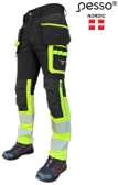 Kelnės Pesso JUPITER 175HVG Ripstop stretch (juoda/geltona)