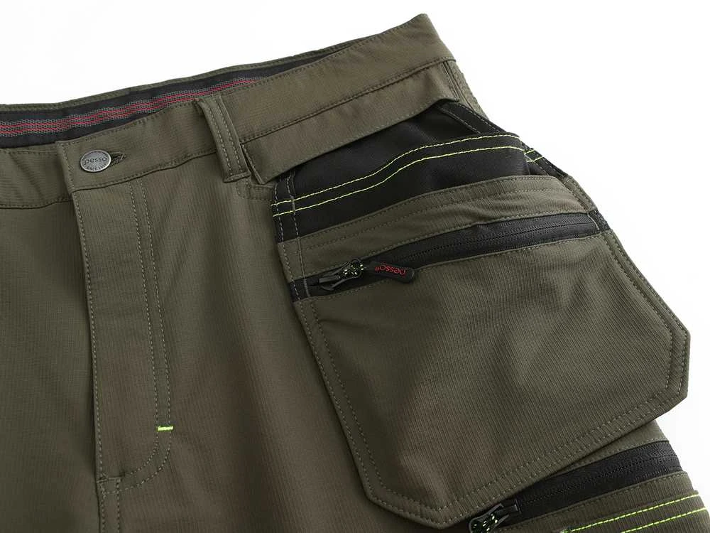 Kelnės Pesso JUPITER 175Z Flex Pro stretch (olive žalias)