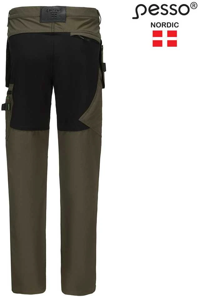 Kelnės Pesso JUPITER 175Z Flex Pro stretch (olive žalias)