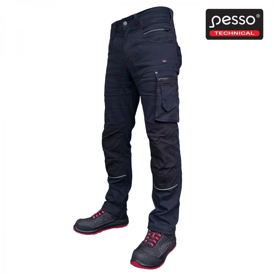 Kelnės PESSO stretch (mėlynos)