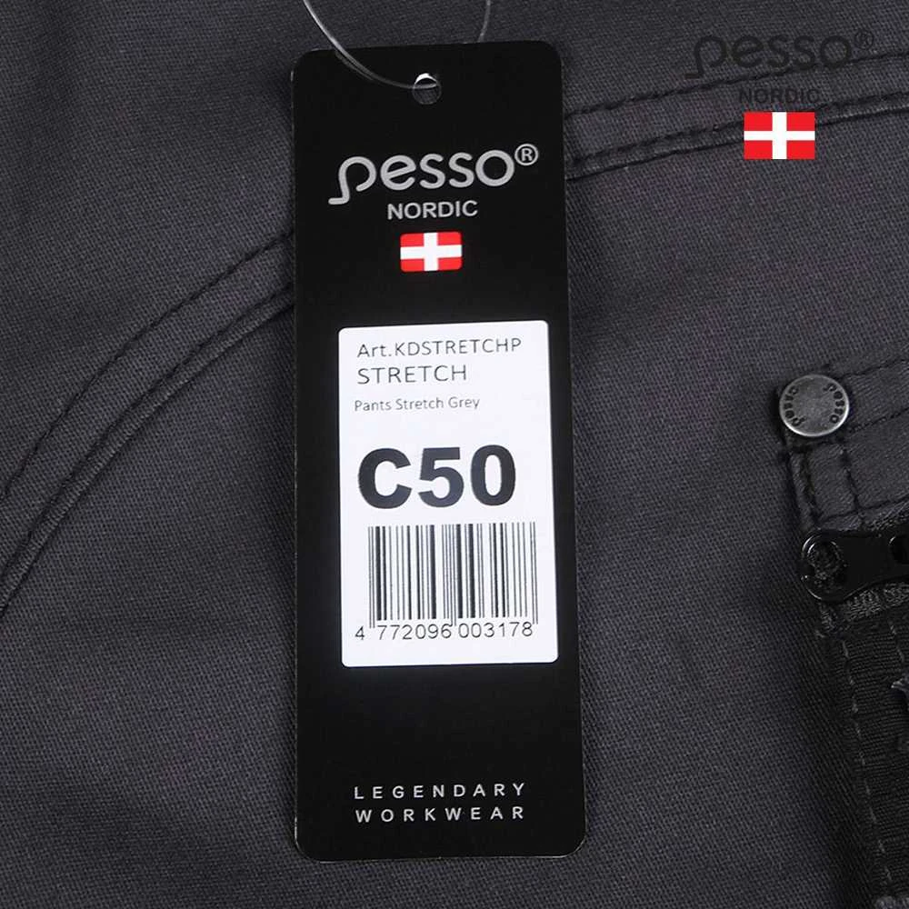Kelnės PESSO stretch (pilkos)