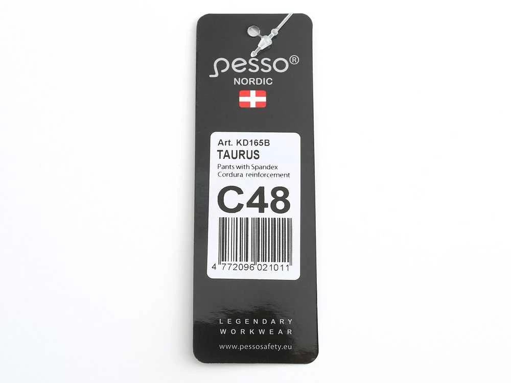 Kelnės Pesso Taurus Flex Pro 165B stretch (juodos)