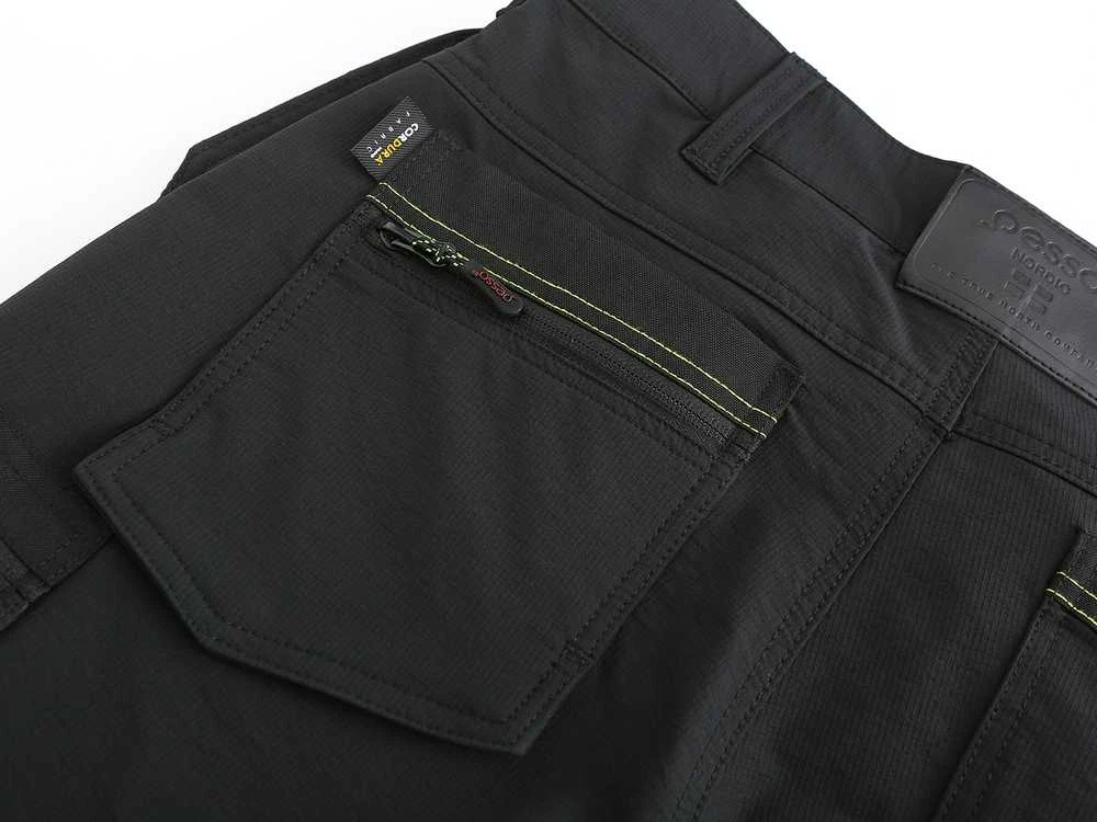 Kelnės Pesso Taurus Flex Pro 165B stretch (juodos)