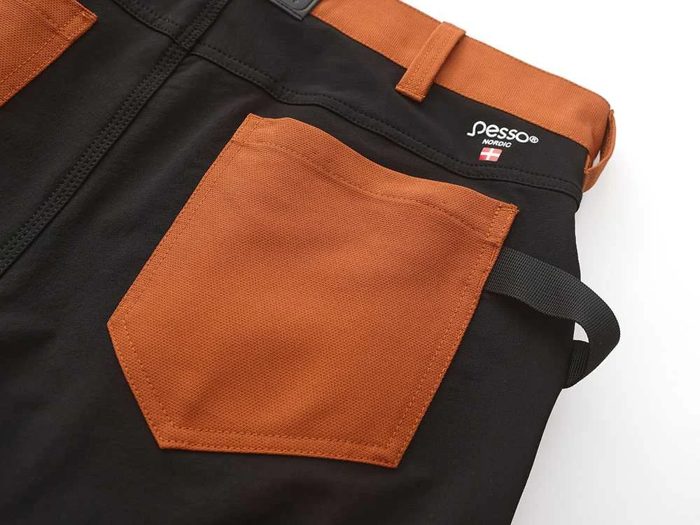 Kelnės Pesso Titan 125 (Spandex/Cordura), rudos