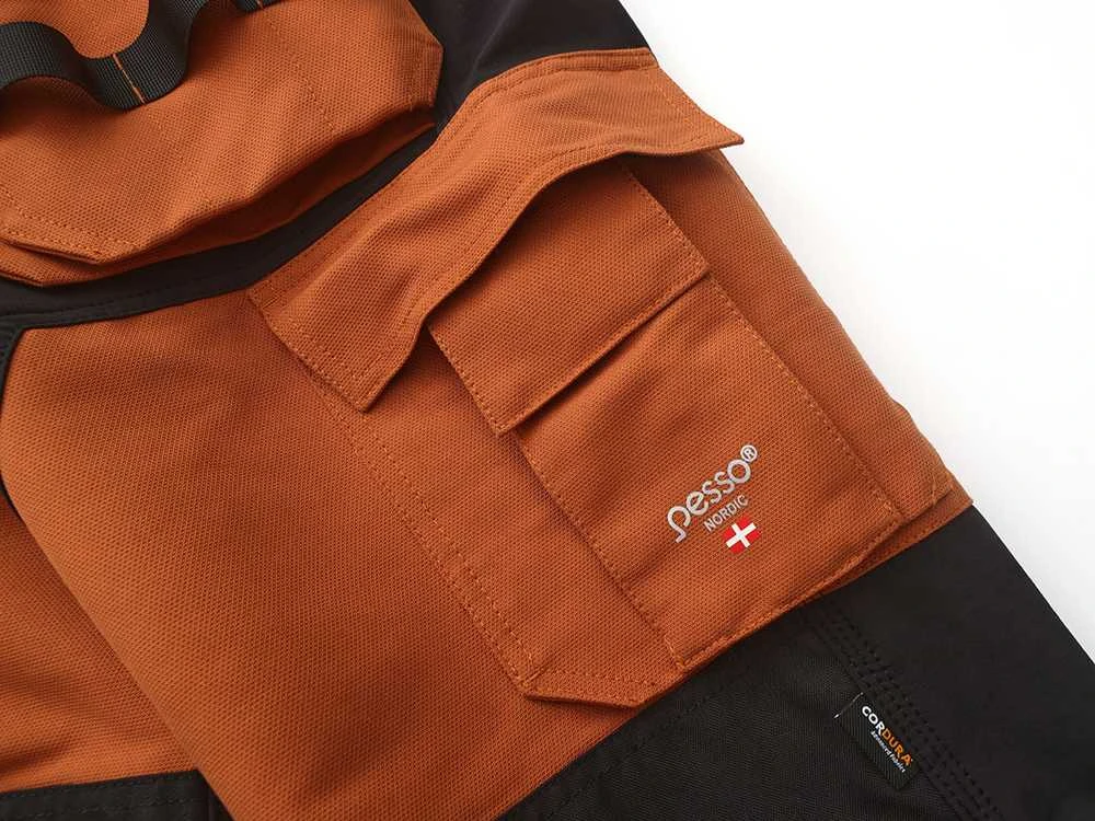 Kelnės Pesso Titan 125 (Spandex/Cordura), rudos