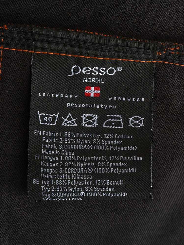 Kelnės Pesso Titan 125 (Spandex/Cordura), rudos