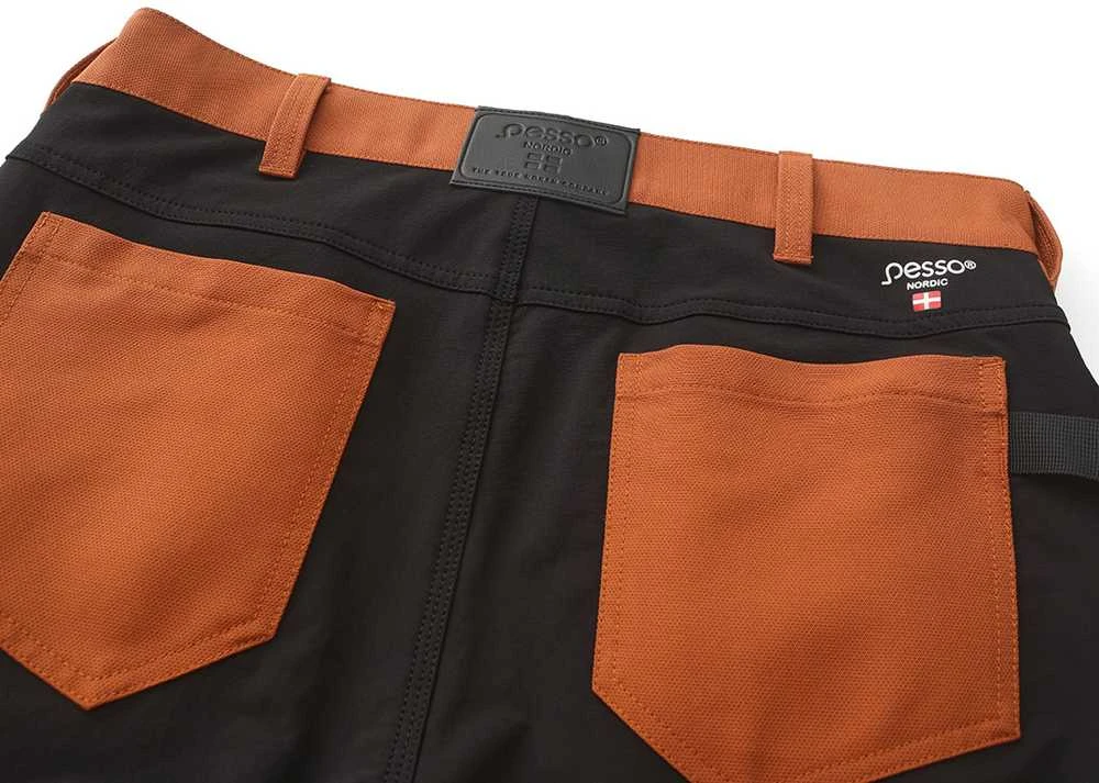 Kelnės Pesso Titan 125 (Spandex/Cordura), rudos
