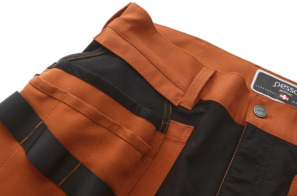 Kelnės Pesso Titan 125 (Spandex/Cordura), rudos