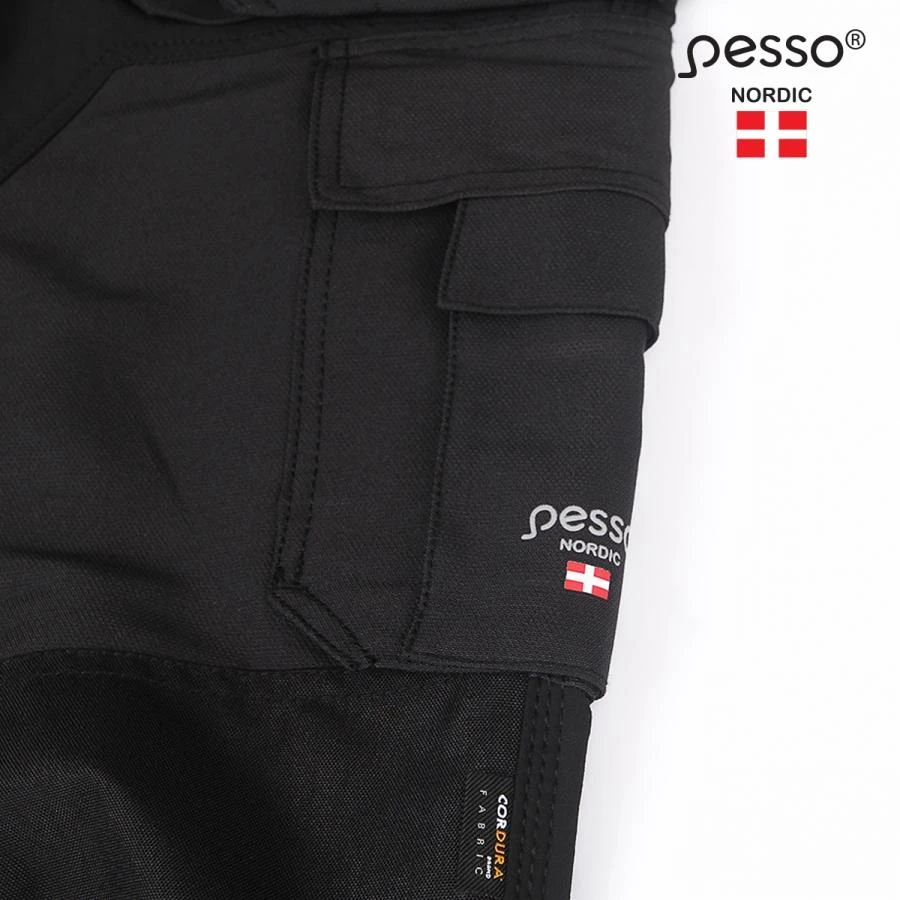 Kelnės Pesso Titan 125 (Spandex/Cordura) pilkos