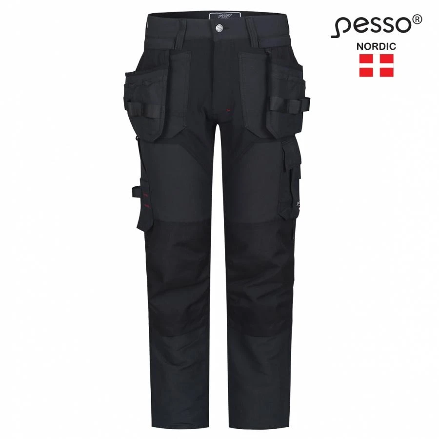 Kelnės Pesso Titan 125 (Spandex/Cordura) pilkos