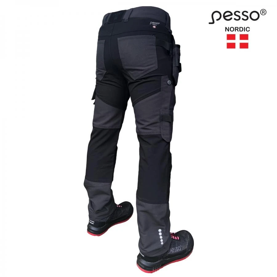 Kelnės Pesso Titan 125 (Spandex/Cordura) pilkos