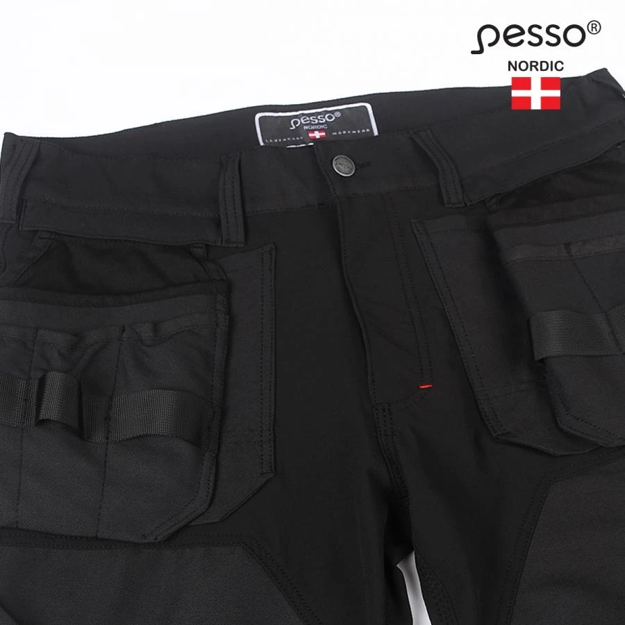 Kelnės Pesso Titan 125 (Spandex/Cordura) pilkos