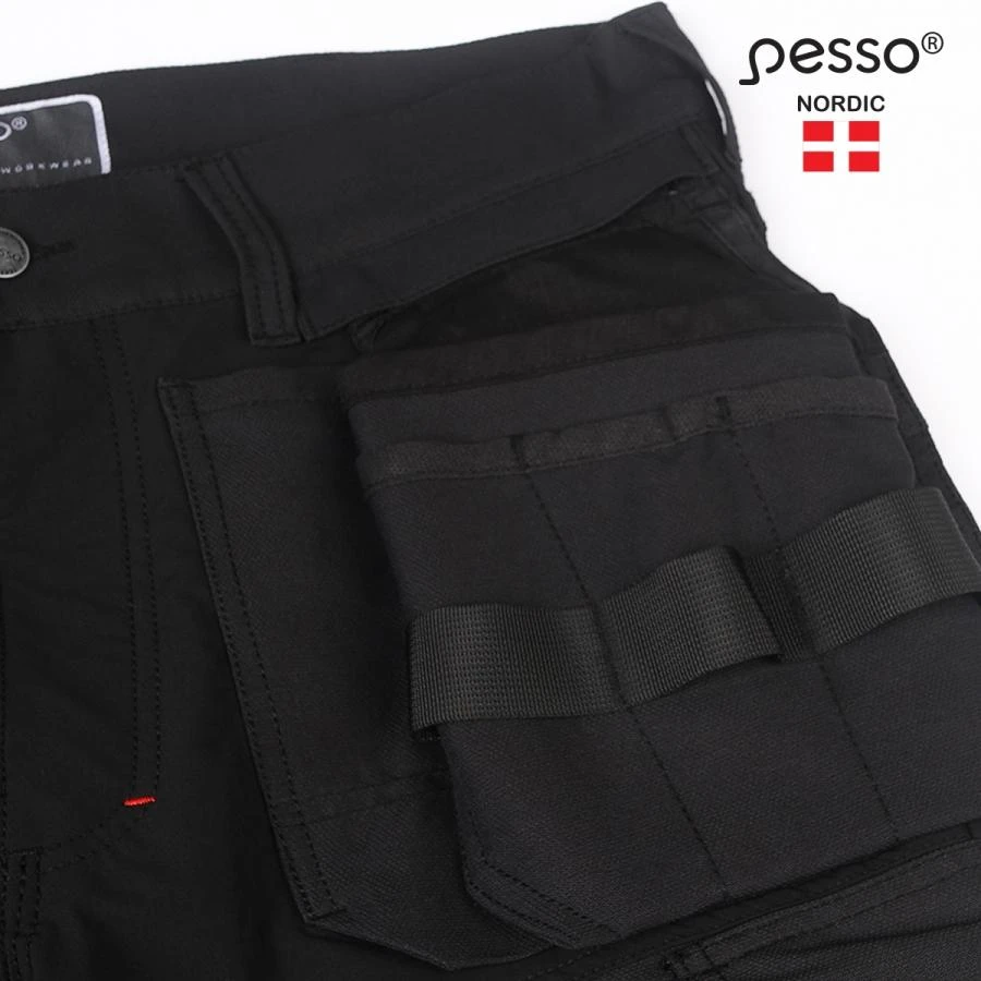 Kelnės Pesso Titan 125 (Spandex/Cordura) pilkos