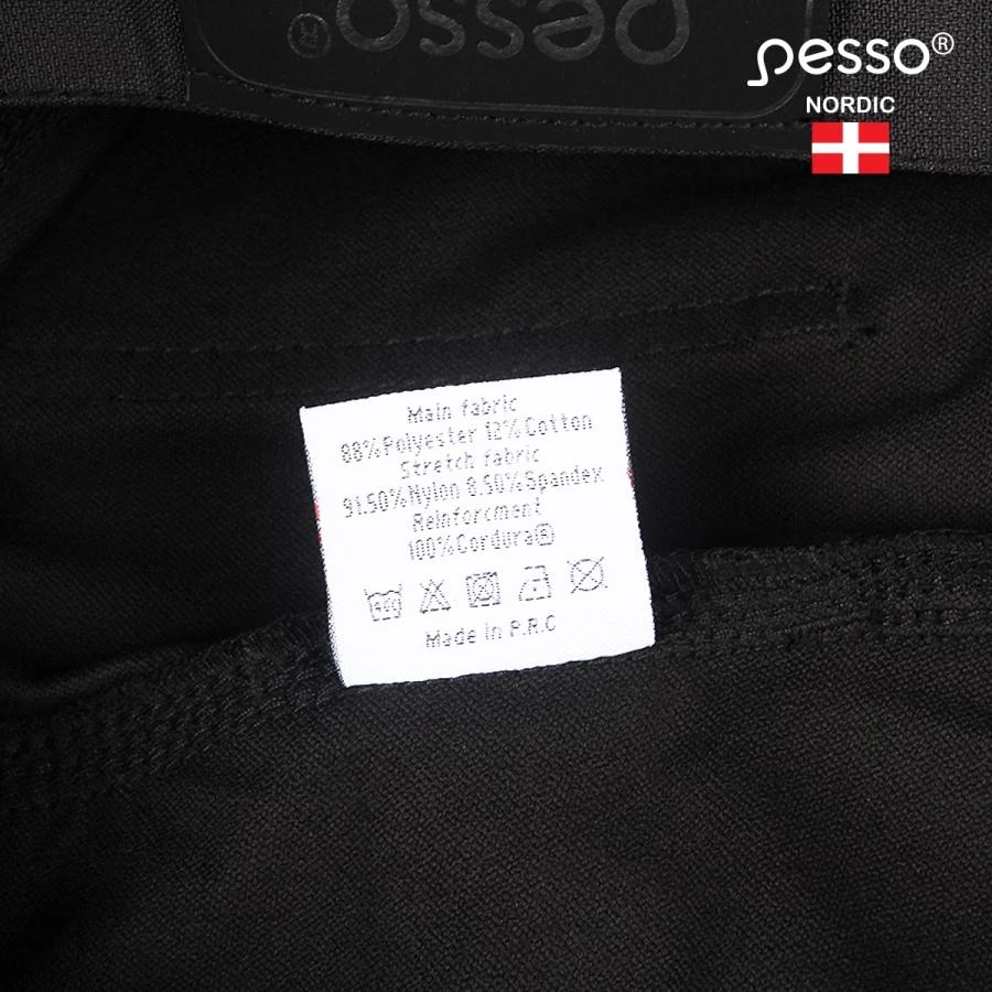Kelnės Pesso Titan 125 (Spandex/Cordura) pilkos
