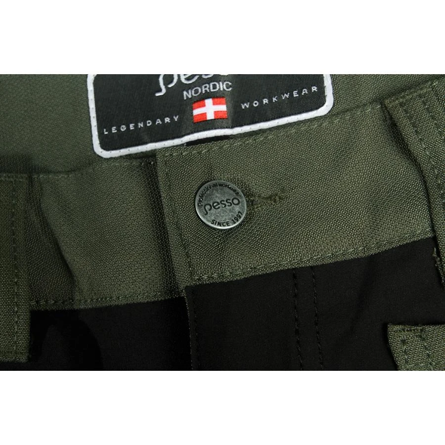 Kelnės Pesso Titan 125 (Spandex/Cordura) žalios